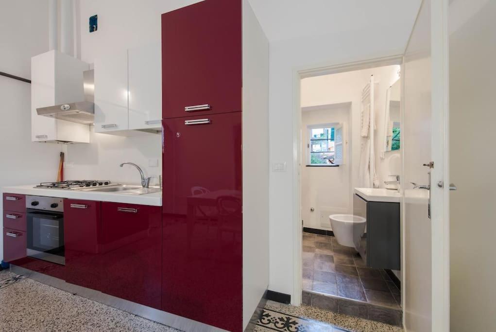 Apartamento Sea View, In The Old Town Santo Stefano Al Mare Exterior foto